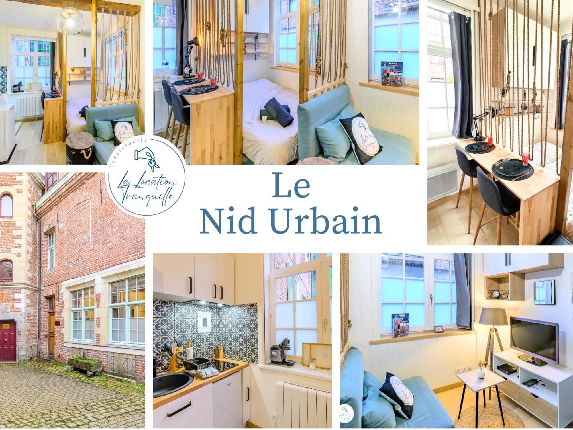 Nid Urbain - Proche Tribunal - Centre - Wifi - Tv Douai Kültér fotó